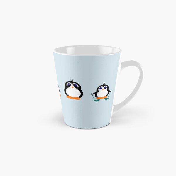 Cute Penguin Fun Cartoon Group Tall Mug
