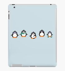 Cute Penguin Fun Cartoon Group iPad Case/Skin