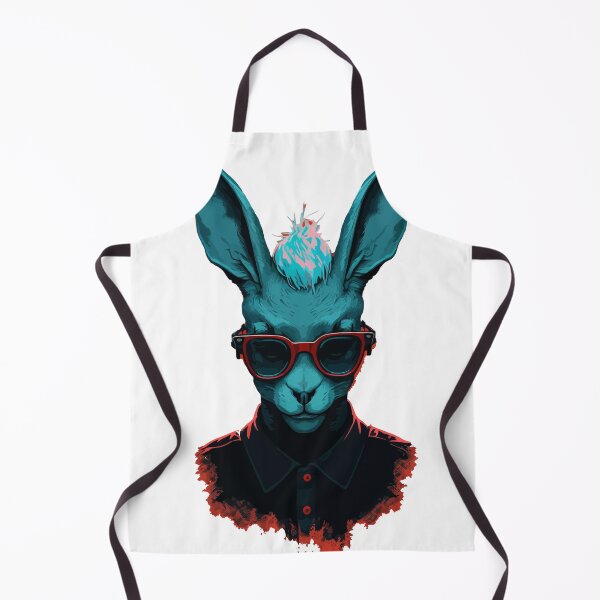 Item preview, Evil bunny with glasses designed and sold by CyberWindow.
