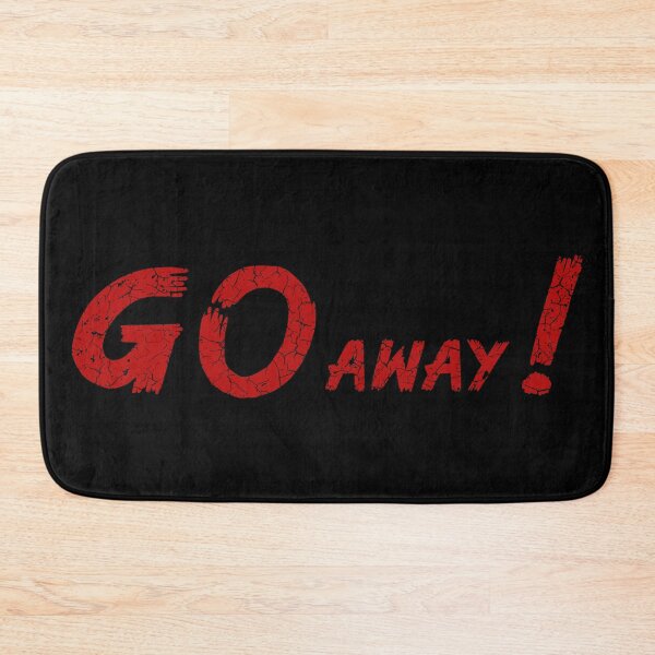 Item preview, go away - workout, work (red) designed and sold by Cosmateus.