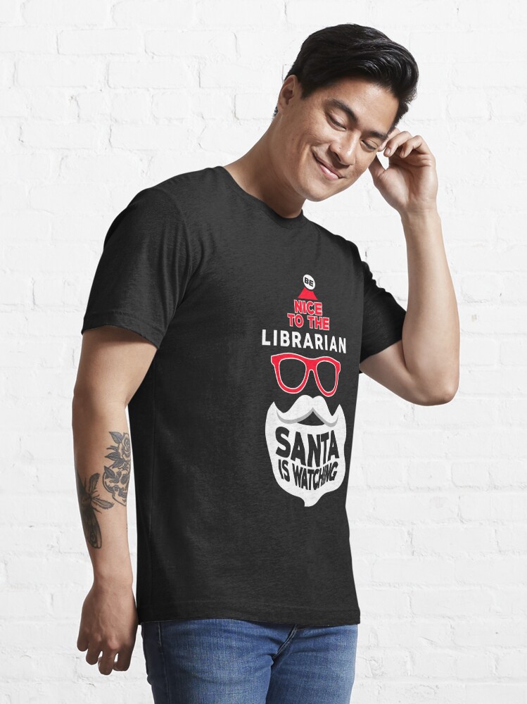 Disover Librarian christmas funny shirt Essential T-Shirt