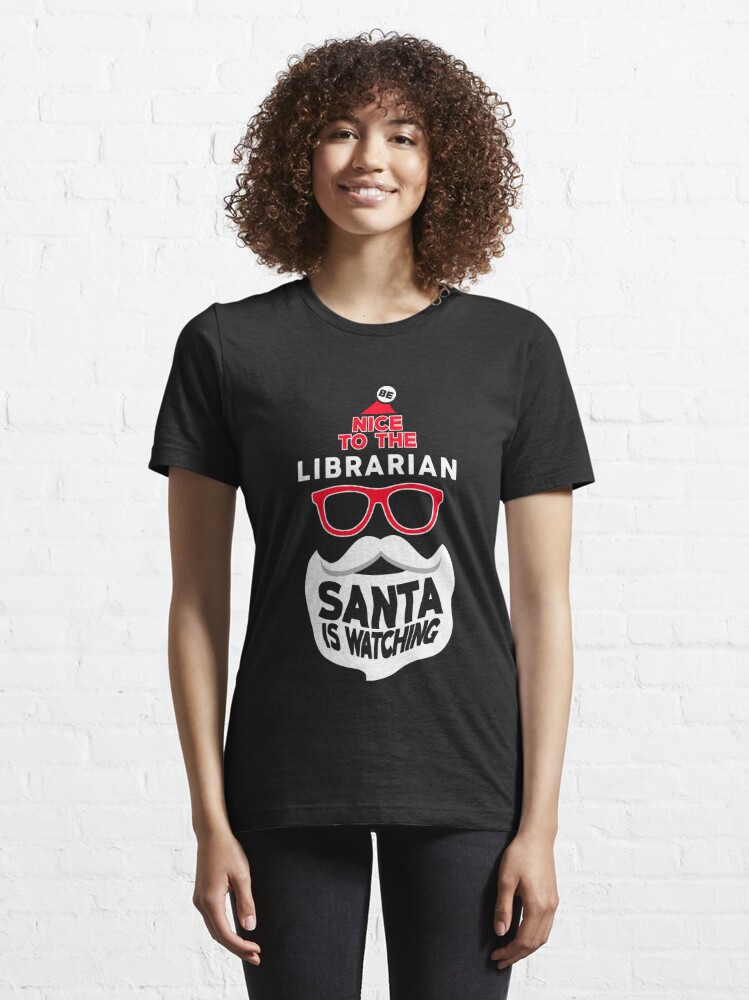 Disover Librarian christmas funny shirt Essential T-Shirt