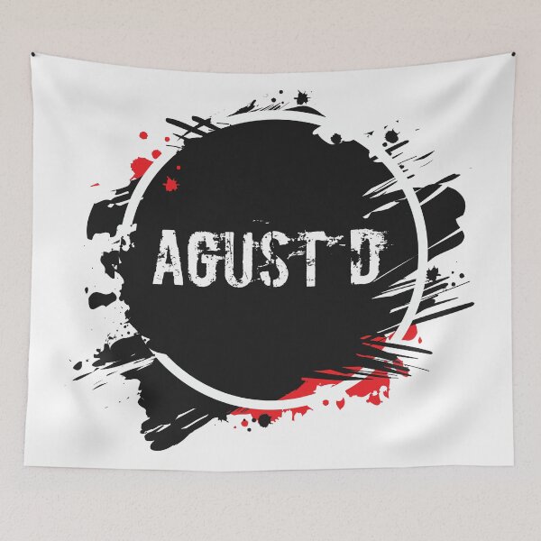Item preview, AGUST D logo designed and sold by Alana Locke.
