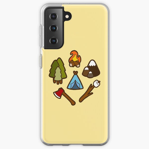 Camping is cool Samsung Galaxy Soft Case