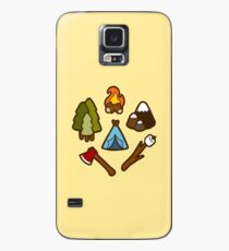 Camping is cool Case/Skin for Samsung Galaxy