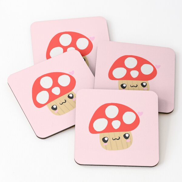 Item preview, Kawaii spotted mushroom designed and sold by KonichiwaCutie.