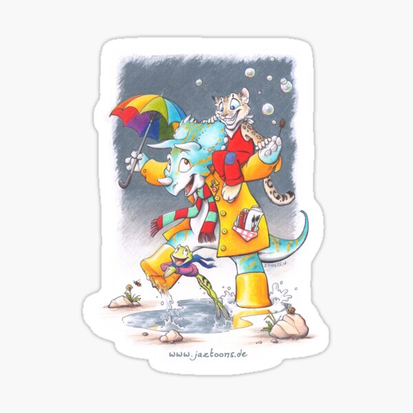 Unlikely Friends IV Sticker