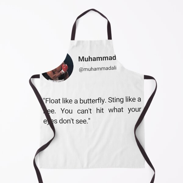 Item preview, "Float like a butterfly. Sting like a bee. You can't hit what your eyes don't see." designed and sold by Arthrill.