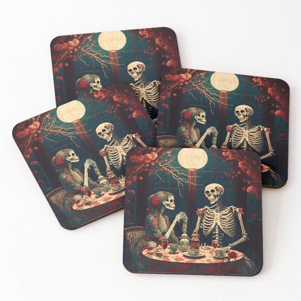 Item preview, Macabre Valentine's Dinner: Skeleton Edition designed and sold by RafaelVanti.