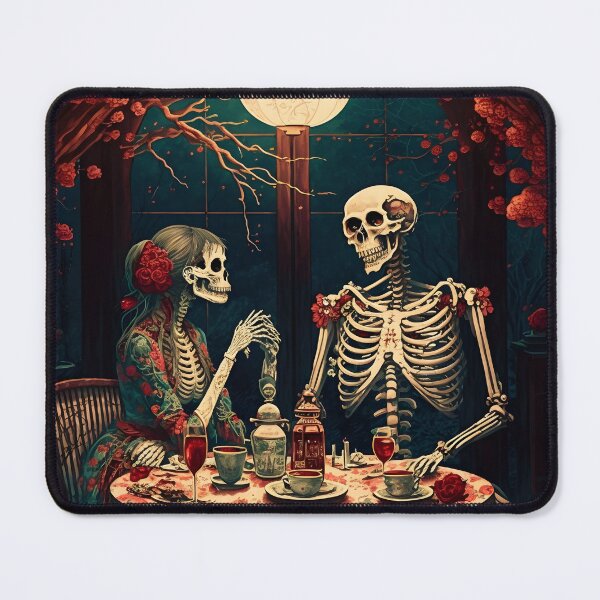 Item preview, Macabre Valentine's Dinner: Skeleton Edition designed and sold by RafaelVanti.