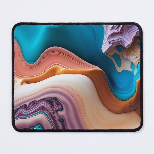 Item preview, Swirls of marble or the ripples of agate. Liquid marble texture. Fluid art. abstract waves skin wall. No.28 designed and sold by ShopThousand.