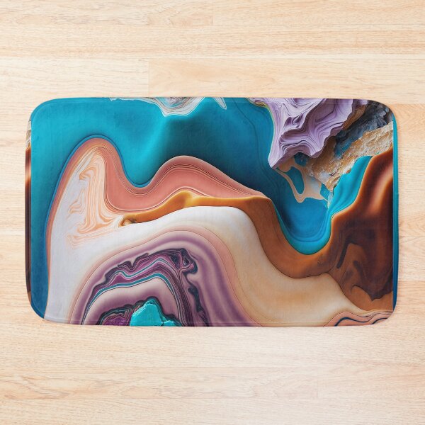 Item preview, Swirls of marble or the ripples of agate. Liquid marble texture. Fluid art. abstract waves skin wall. No.28 designed and sold by ShopThousand.