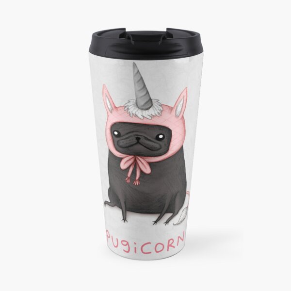 Pugicorn Travel Mug