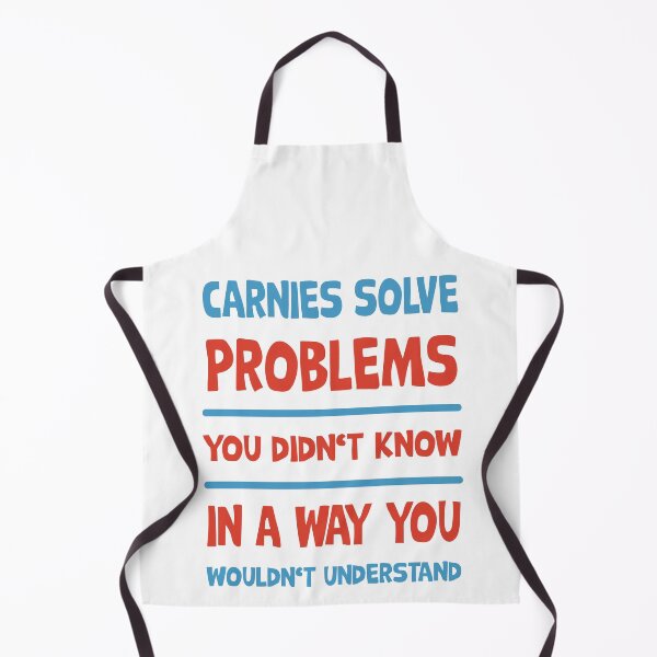 Item preview, Carnies solve problems you didnt know funfair designed and sold by Curious-Arts.