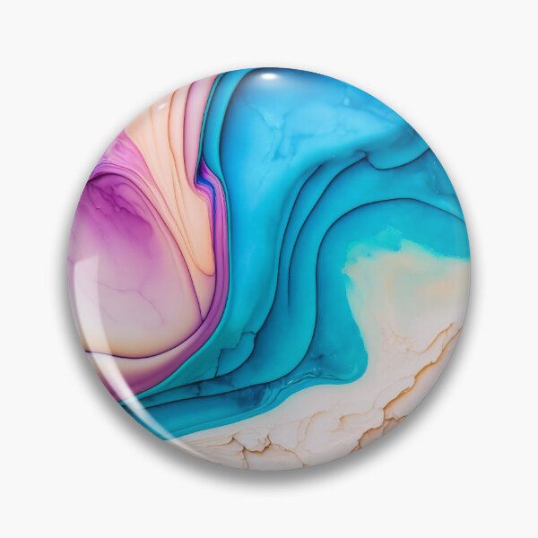 Item preview, Swirls of marble or the ripples of agate. Liquid marble texture. Fluid art. abstract waves skin wall. No.30 designed and sold by ShopThousand.