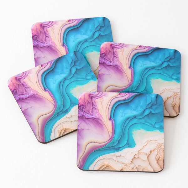Item preview, Swirls of marble or the ripples of agate. Liquid marble texture. Fluid art. abstract waves skin wall. No.30 designed and sold by ShopThousand.