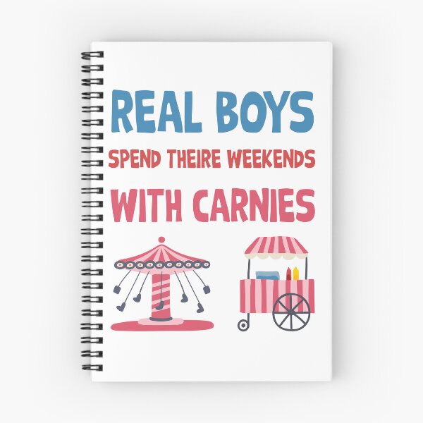 Item preview, Real boys spend their weekends with carnies designed and sold by Curious-Arts.