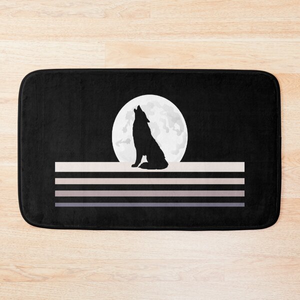 Item preview, Wolf Art Moon Retro Vintage For Wolves Lover Cute Holowing Wolf Design Gift Idea designed and sold by Thecitiesstore.