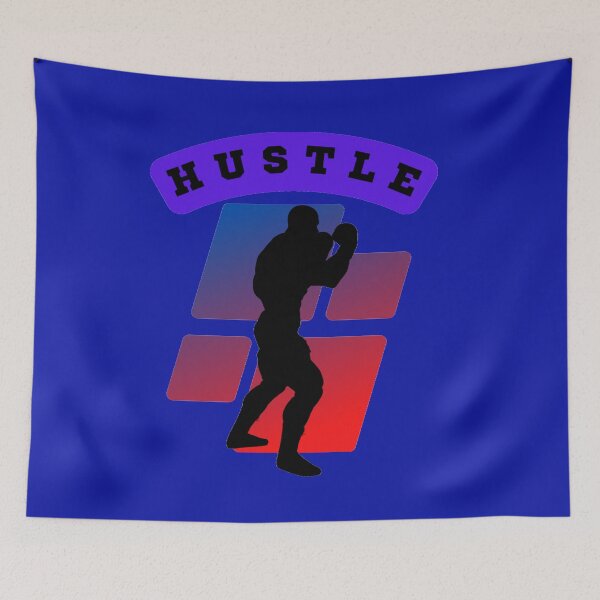 Item preview, HUSTLE || Boxing and WORK Out  designed and sold by BimsaraHerath.