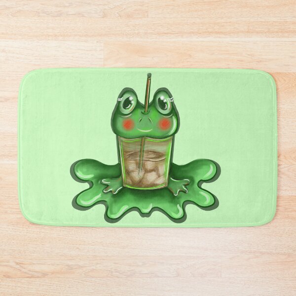 Item preview, Drink ice coffee frog designed and sold by Mayelshehawy.