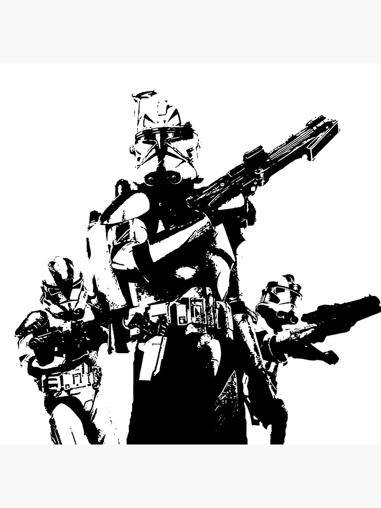 501st Trooper Silk Screen by PenstareOutlet