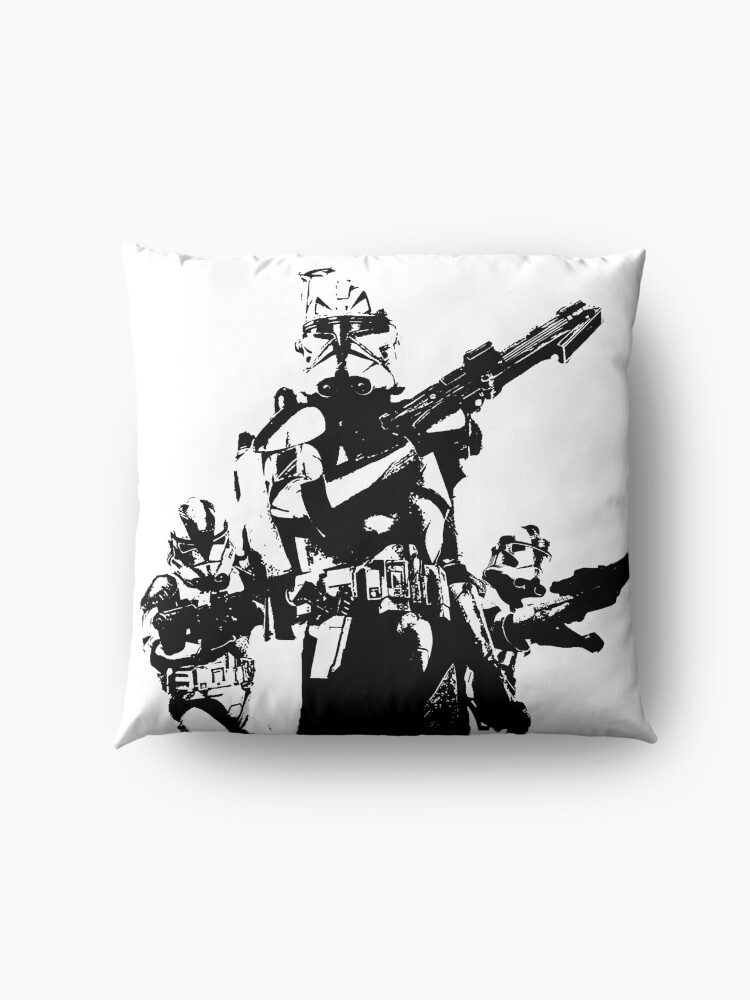 Alternate view of 501st Trooper Silk Screen Floor Pillow