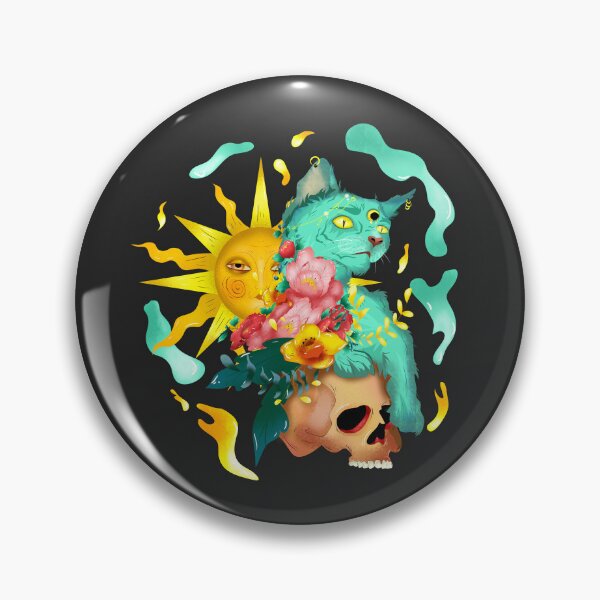 Item preview, Psychedelic Cat designed and sold by Mariia Berezhna.