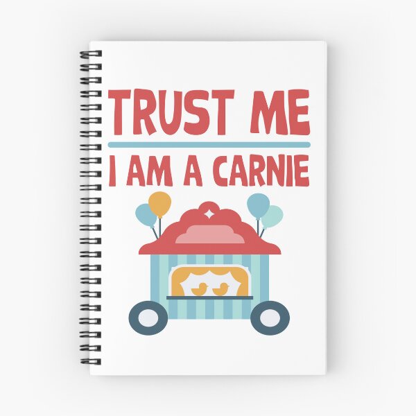 Item preview, Trust me i am a carnie, fun fair design designed and sold by Curious-Arts.