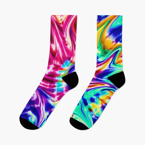 Item preview, Rainbow Tie dye texture designed and sold by Trendy Valley .