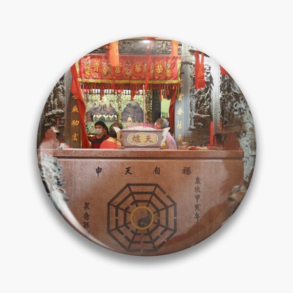 Item preview, Hotel reception styled like ancient Chinese temple altar SQ designed and sold by kall3bu.