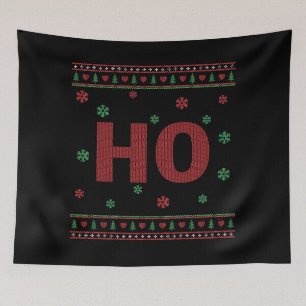 Item preview, Couples Ho ugly sweater designed and sold by overclock360.
