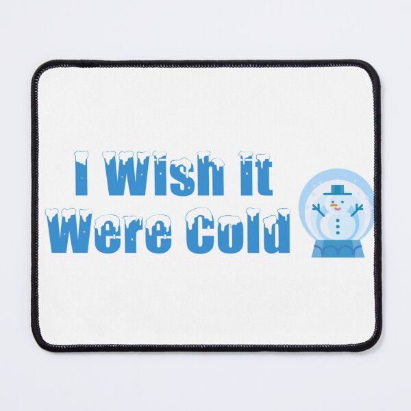 Item preview, i wish were cold - sticker designed and sold by Shoshta.
