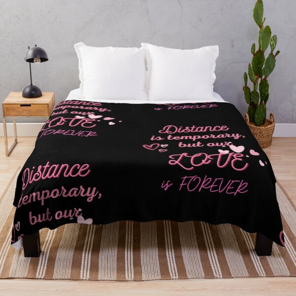 Item preview, Distance is temporary, but our love is forever designed and sold by Neo-Expression.