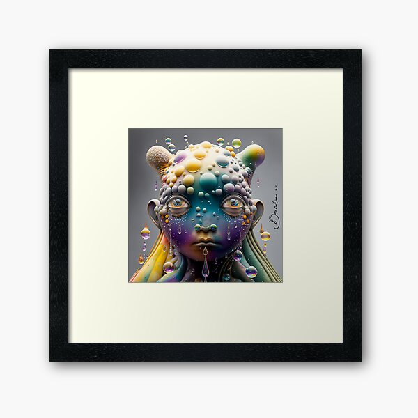 Beautiful Creatures 1 Tale Teller Club Orchestra Art by iServalan CDM Music Tracks and Book Illustrations  Framed Art Print