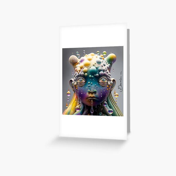 Beautiful Creatures 1 Tale Teller Club Orchestra Art by iServalan CDM Music Tracks and Book Illustrations Greeting Card