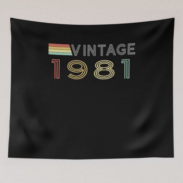 Item preview, Vintage 1981, 42th Birthday Gift designed and sold by ahmedbakkali.