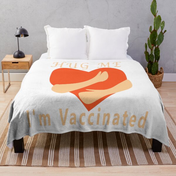 Item preview, Hug Me I'm Vaccinated designed and sold by Soudesign99.