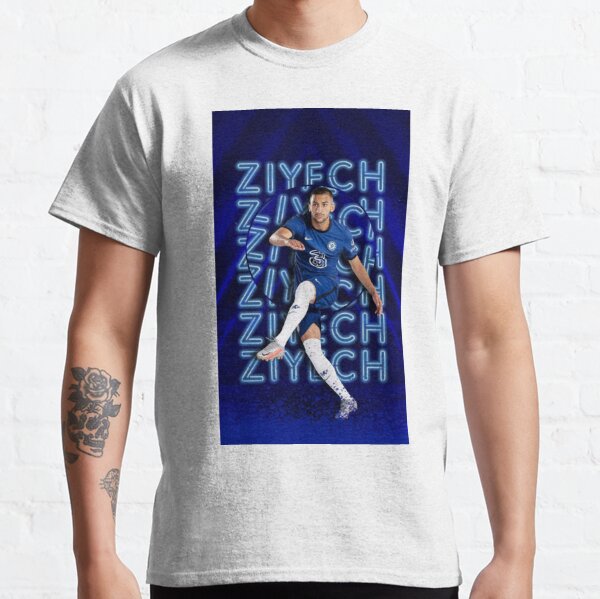 Morocco Soccer #7 Hakim Ziyech World Football Fans Adult and Youth T-Shirt