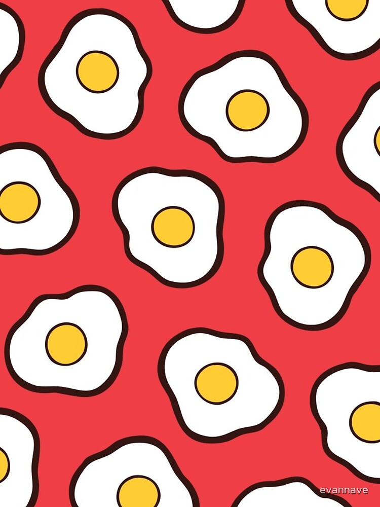 Fried Eggs Pattern by evannave