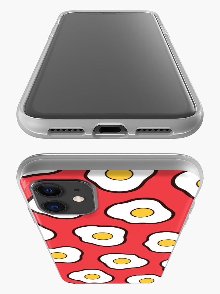 Alternate view of Fried Eggs Pattern iPhone Case & Cover