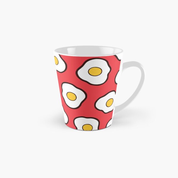 Fried Eggs Pattern Tall Mug