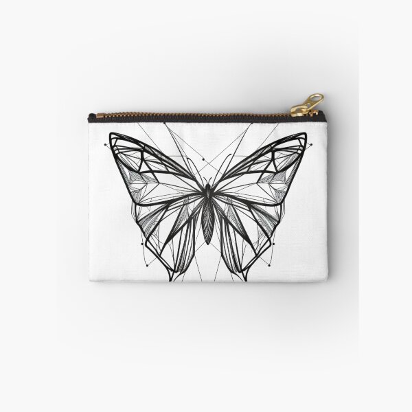 Item preview, Butterfly minimalist ink tattoo #2 designed and sold by ArtShanth.