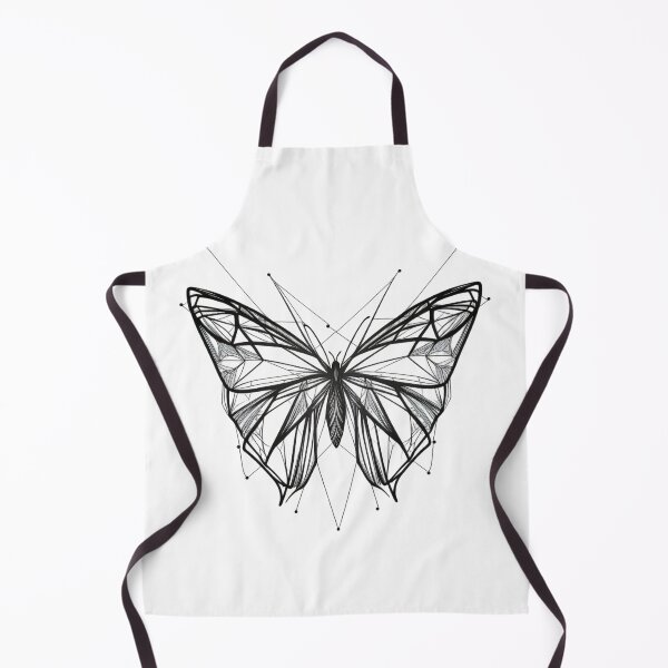 Item preview, Butterfly minimalist ink tattoo #2 designed and sold by ArtShanth.