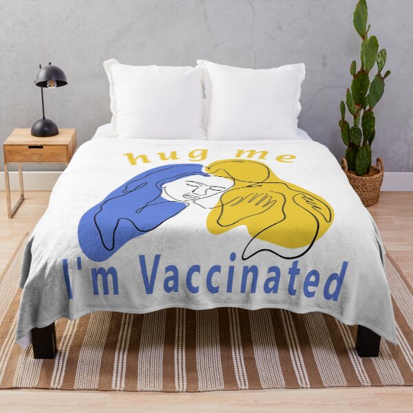 Item preview, Hug Me I'm Vaccinated designed and sold by Soudesign99.