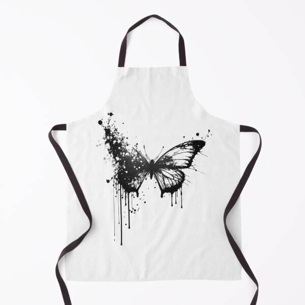 Item preview, Butterfly minimalist ink tattoo #3 designed and sold by ArtShanth.