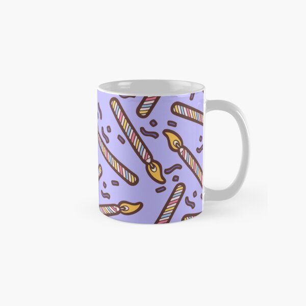 Celebration Candles Pattern Classic Mug