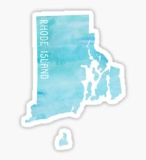 Rhode Island Blue Watercolor Sticker