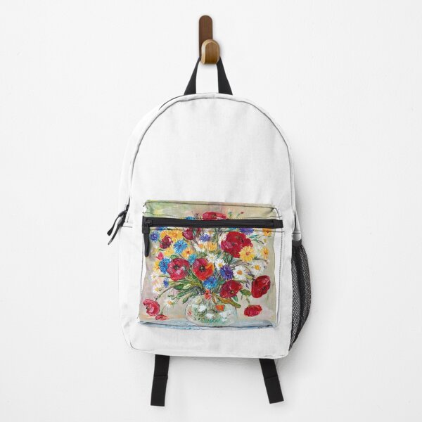 Item preview, Summer Wildflowers In a Glass Vase designed and sold by Natalia_Shchip.