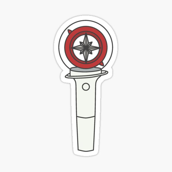 STRAY KIDS LIGHTSTICK Sticker for Sale by prismarts, stray kids lightstick  