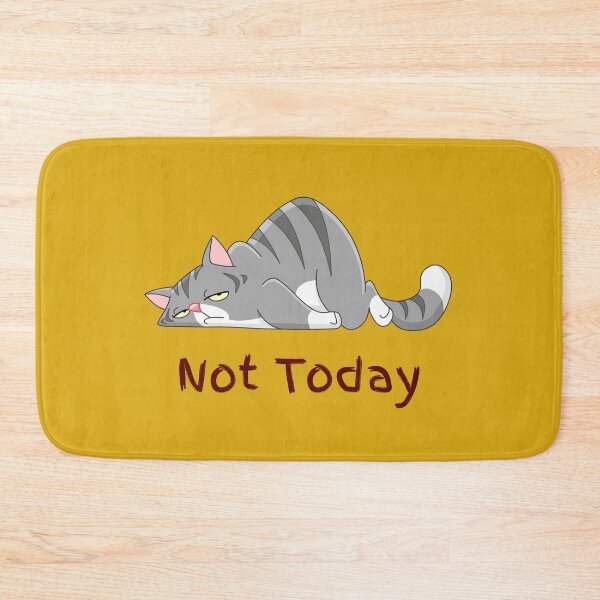 Item preview, Not today! Lazy Cat! designed and sold by Tsako.